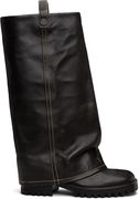 Acne Studios Leather Slouch Boots