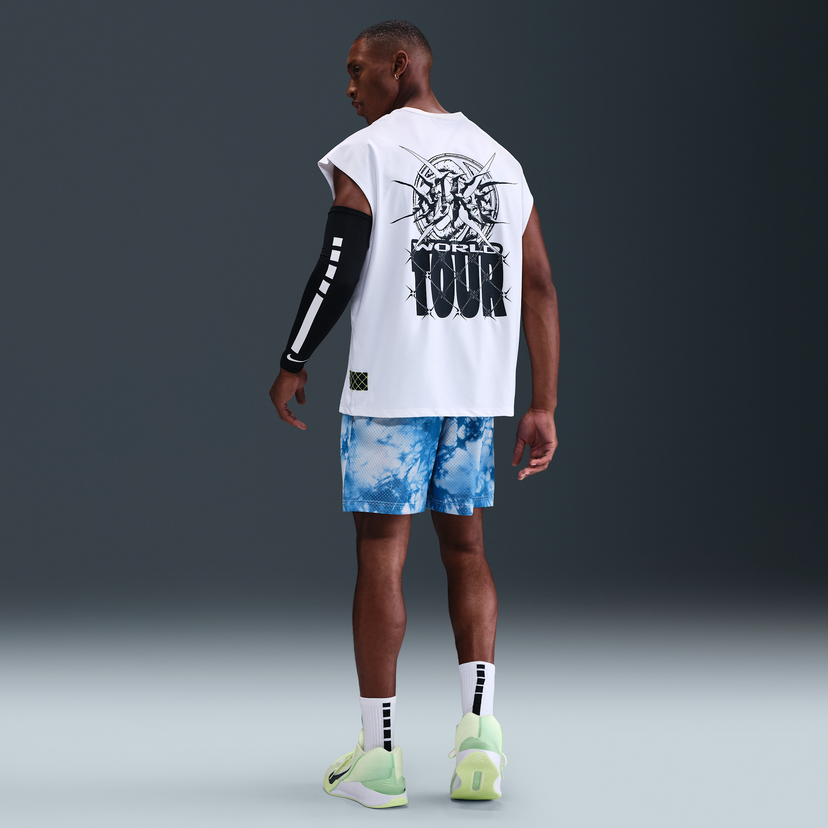 Šortky Nike Dri-FIT 5" Practice Mesh Basketball Tie-Dye Shorts Rôznofarebný | IF2110-085