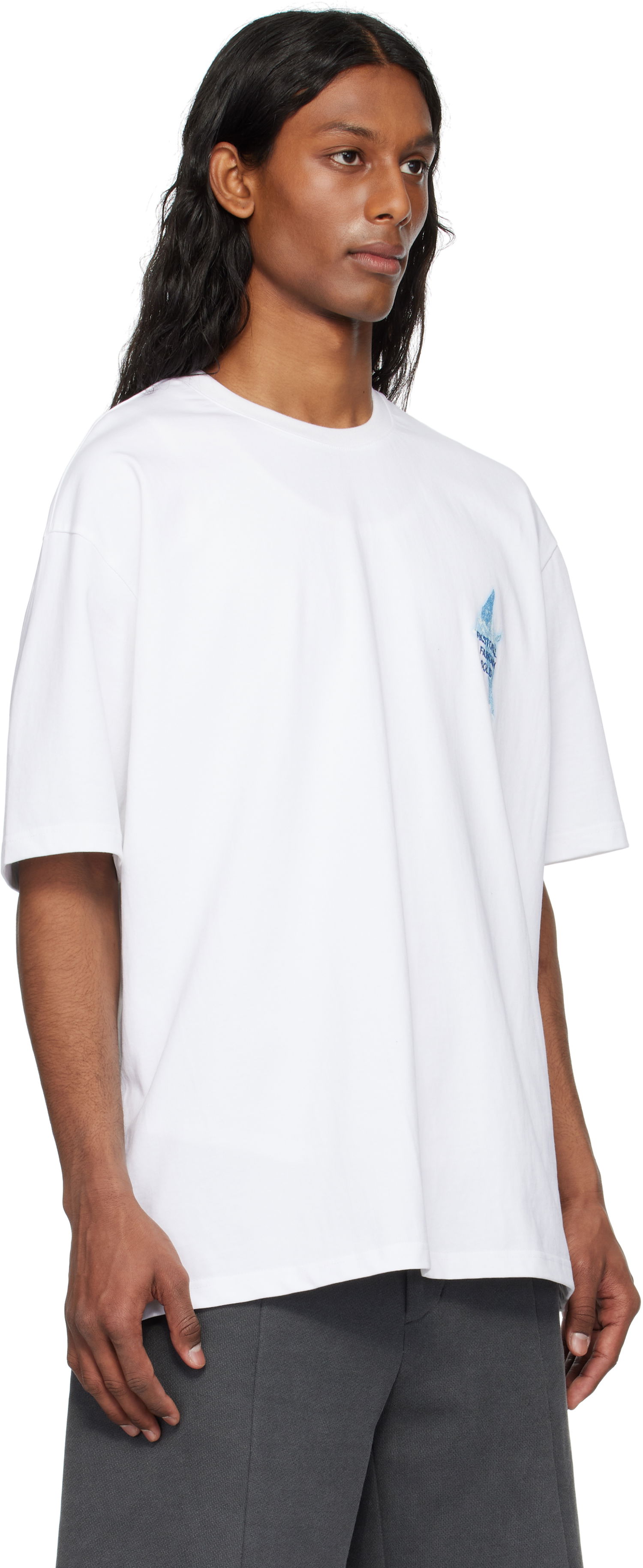 Tričko Solid Homme Solid Homme 'Pastoral Fantasy' T-Shirt Biela | S251TS72, 1