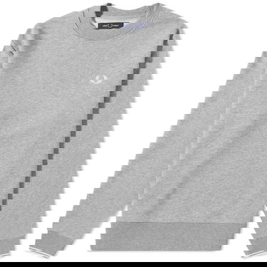 Mikina Fred Perry Crew Sweat Šedá | M7535-420, 0