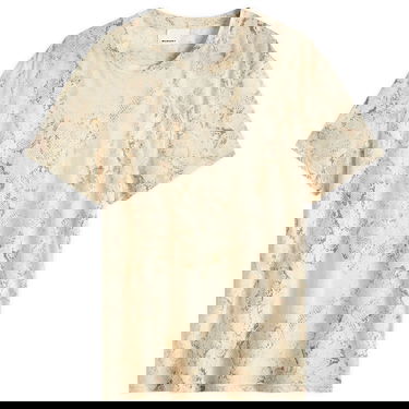Tričko ISABEL MARANT Isabel Marant Men's Luk Snake Print T-Shirt, Size Large Béžová | 24HTS0231HA-B4N03H-23SD, 0