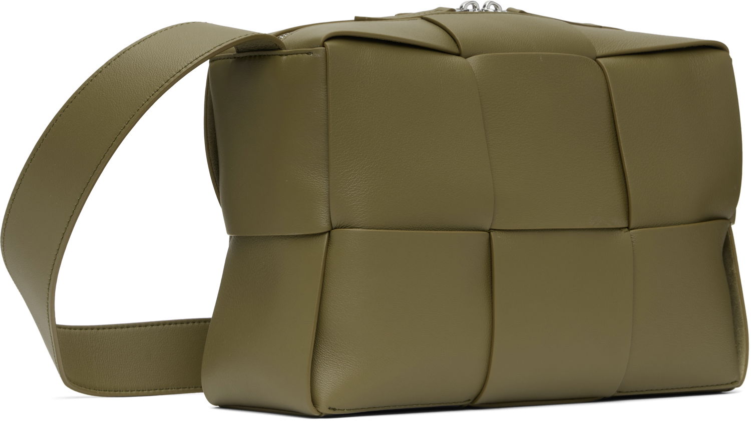 Taška cez rameno Bottega Veneta Bottega Veneta Arco Camera Bag Zelené | 731165V56A12934, 1