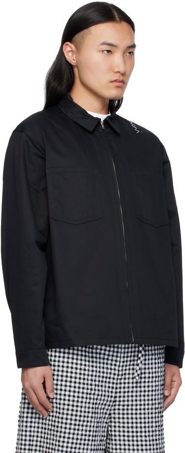Košeľa Marni Marni Organic Cotton Zip-Up Shirt Čierna | CUMU0297S0 UTC311, 1