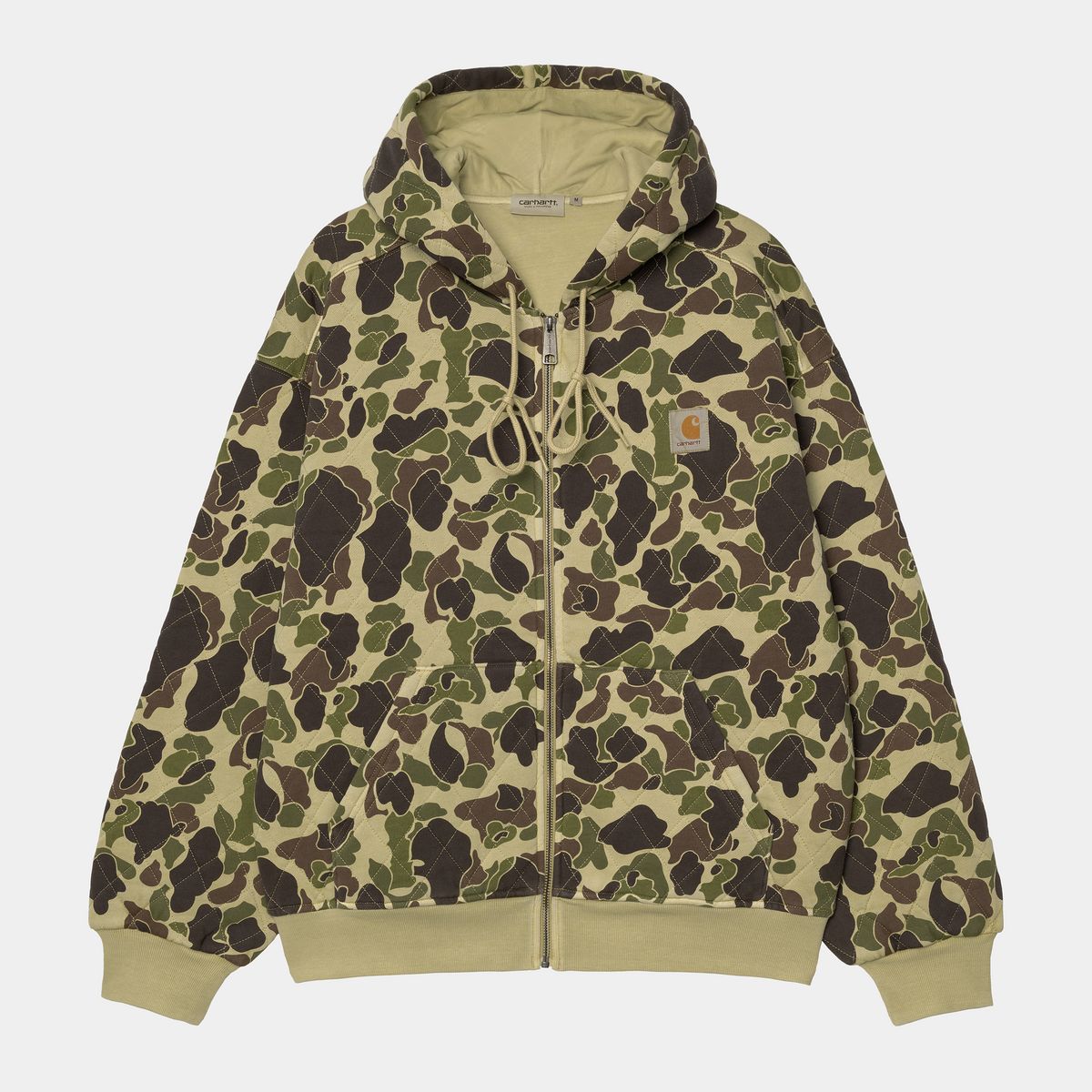 Mikina Carhartt WIP Hooded Vista Quilted Sweat Jacket Camo Duck Rôznofarebný | I035665_2, 0
