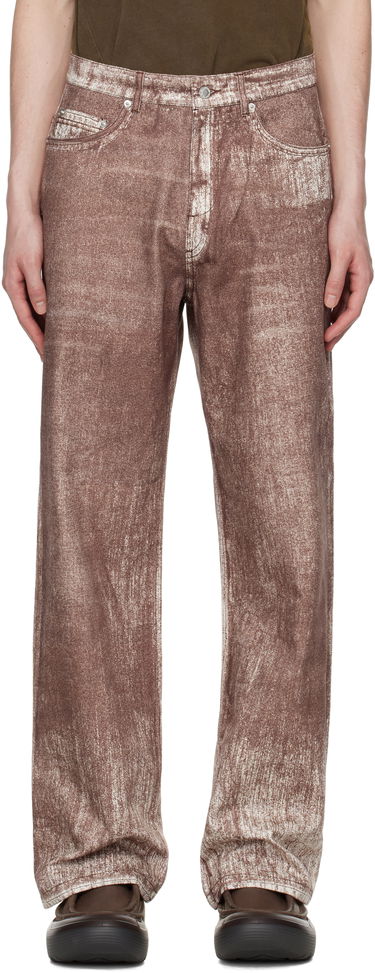 Džínsy Camper Camperlab Paint Print Jeans Hnedá | AU00022-003, 0