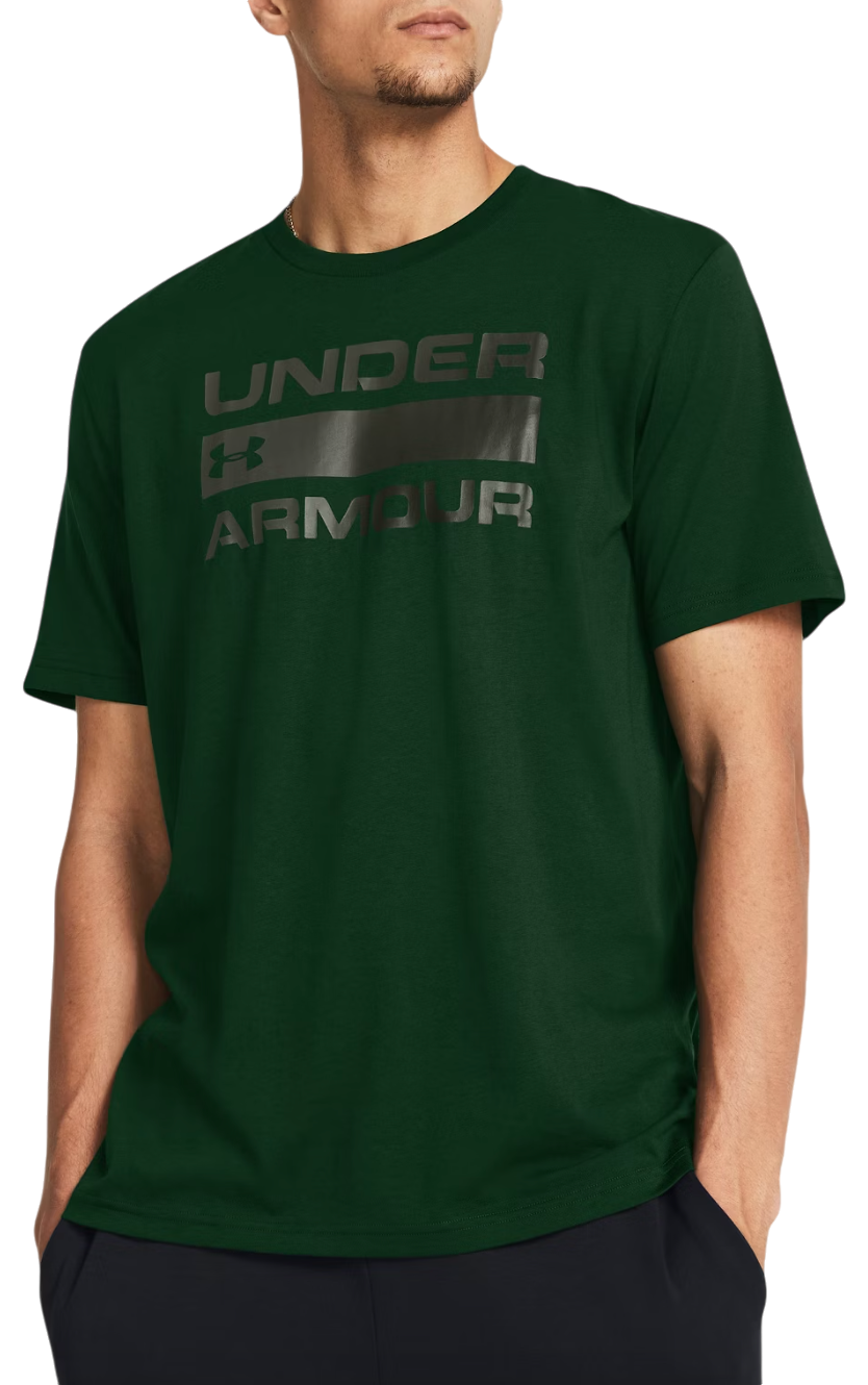 Tričko Under Armour Wordmark T-Shirt Zelené | 1329582-301, 0
