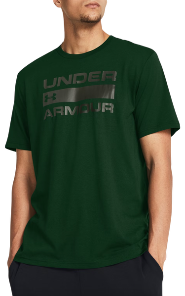 Tričko Under Armour Wordmark T-Shirt Zelené | 1329582-301, 0