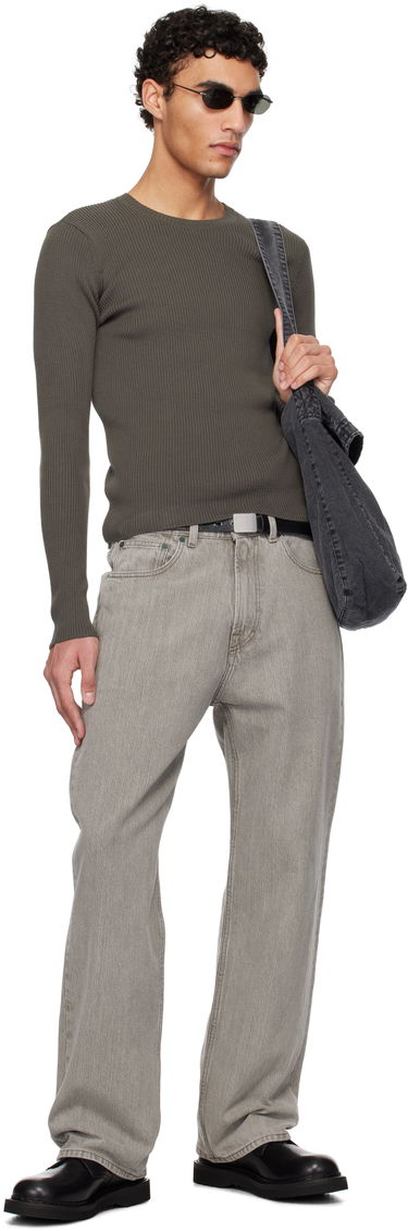 Sveter OUR LEGACY Our Legacy Compact Roundneck Sweater Zelené | M2253CF, 4