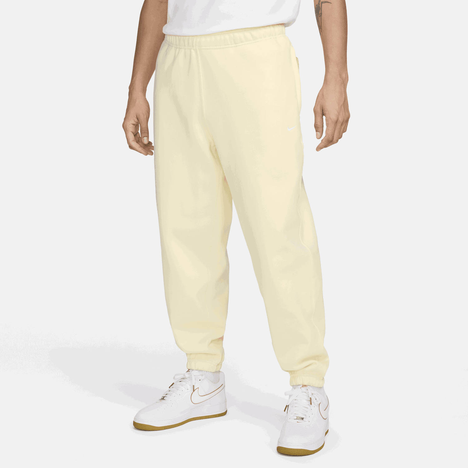 Tepláky Nike Solo Swoosh Béžová | DX1364-744, 0
