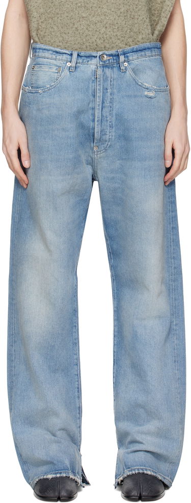 Džínsy Maison Margiela Maison Margiela Buckle Jeans Modrá | S50LA0238 S30383, 0