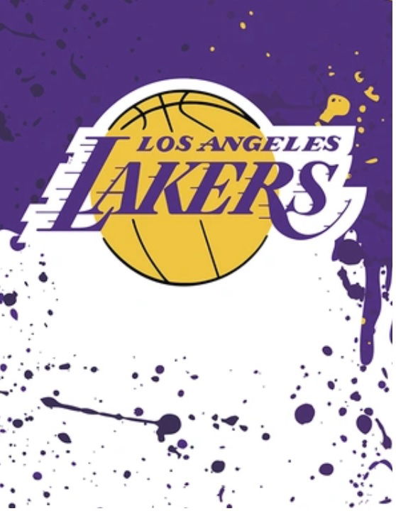 Športový doplnok Wilson Tennis Los Angeles Lakers NBA Team Mini Hoop Fialová | wtb1302ll, 1