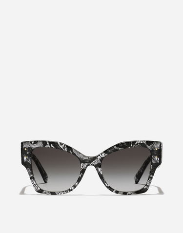 Slnečné okuliare Dolce & Gabbana Lace Sunglasses Čierna | VG447AVP78G9V000, 0