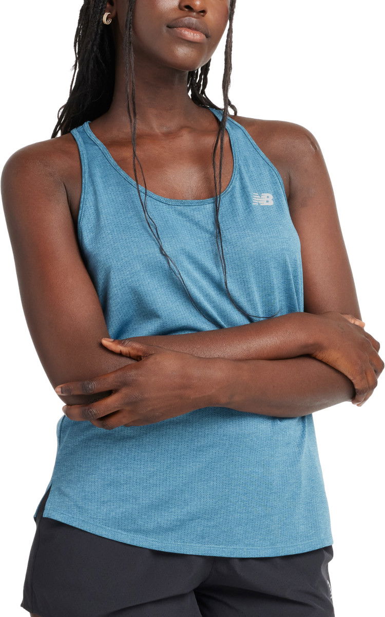 Tielko New Balance Athletics Tank Modrá | wt41250-tum, 0