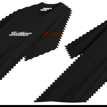 Tričko Butter Goods Outline Logo T-Shirt, Size Large Čierna | BG253100-BLK, 1
