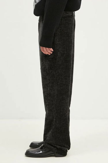 Nohavice DAILY PAPER Zuri Velvet Trousers Čierna | 2421091, 1