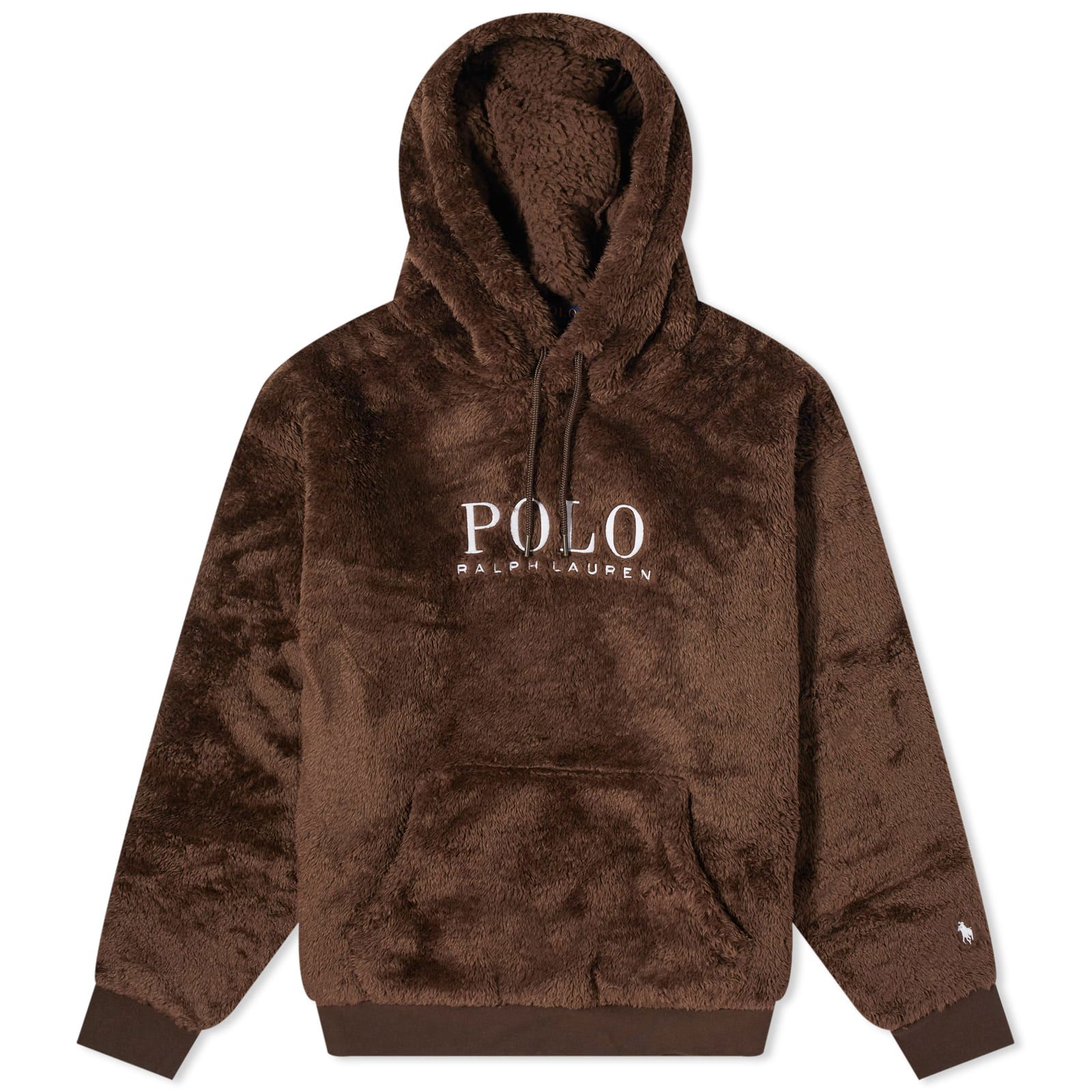 Polo by Ralph Lauren High Pile Fleece Hoodie "Dark Beech"