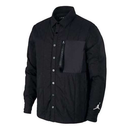 Bunda Jordan Jordan 23 Engineered Space Cotton Coach Jacket Čierna | AJ1053-010