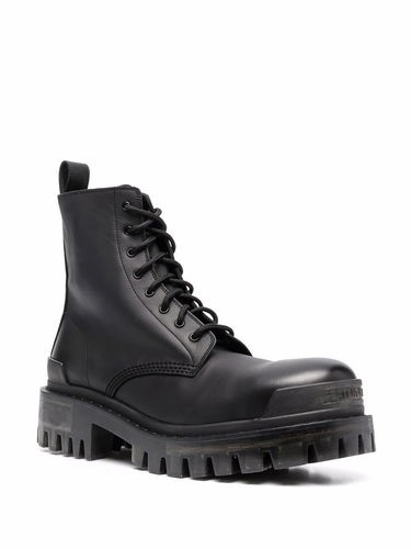 Tenisky a topánky Balenciaga LEATHER ANKLE BOOTS W Čierna | 600970WBBO01000, 1