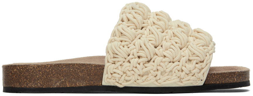 Doplnky JW Anderson JW Anderson Popcorn Slides Biela | ANW42026A, 0