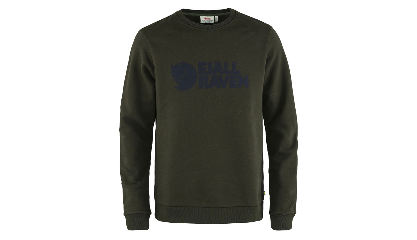 Mikina FJÄLLRÄVEN Logo Čierna | F84142-662, 1