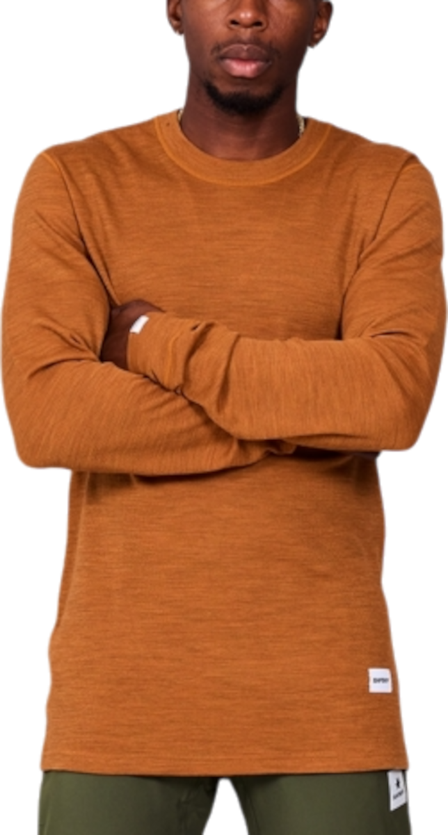 Tričko Saysky Saysky Blaze Merino 195 Long Sleeve T-Shirt Hnedá | mmrls41c4005, 0