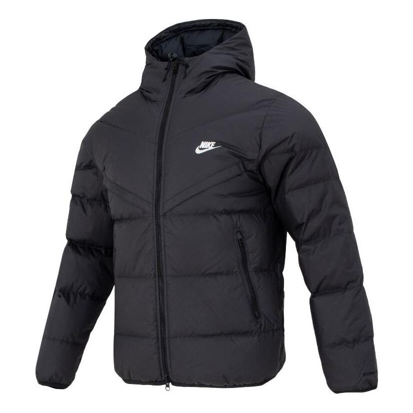 Prešívaná bunda Nike Windrunner Hooded Jacket Čierna | FB8178-010, 0