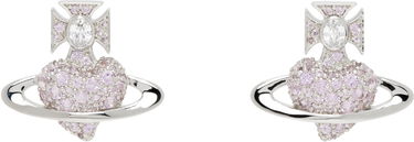 Náušnice Vivienne Westwood Vivienne Westwood Agnatha Orb Crystal Earrings Ružová | 6201036H-02P621-, 0