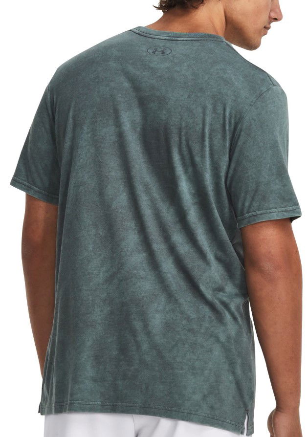 Tričko Under Armour UA ELEVATED CORE WASH SS-GRY Tyrkysová | 1379552-012, 1