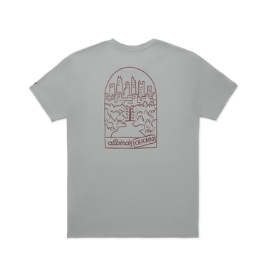 Tričko Allbirds T-Shirt Organic Cotton Graphic Šedá | A11526M, 1