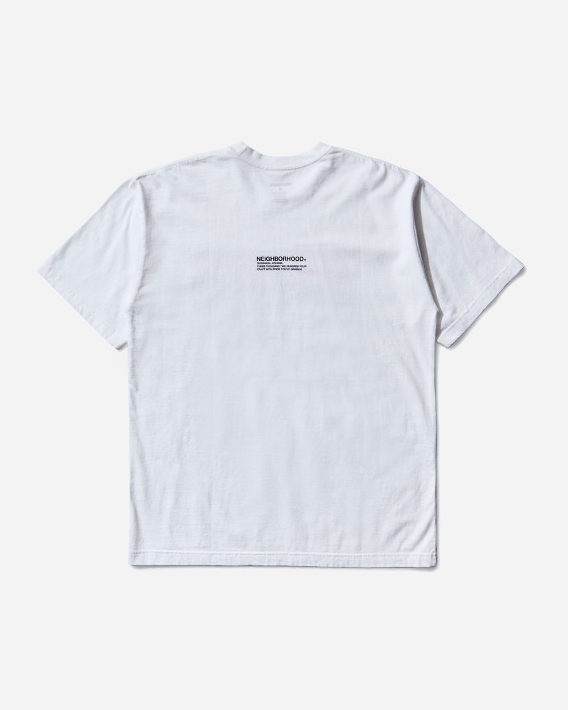 Tričko Neighborhood NH 251 Spot SS-10 Tee Biela | 251PCNH-ST15S WHITE
