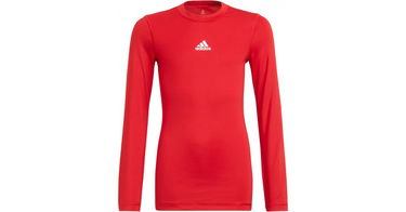 Tričko adidas Originals Techfit Long Sleeve T-Shirt Červená | h23154, 1