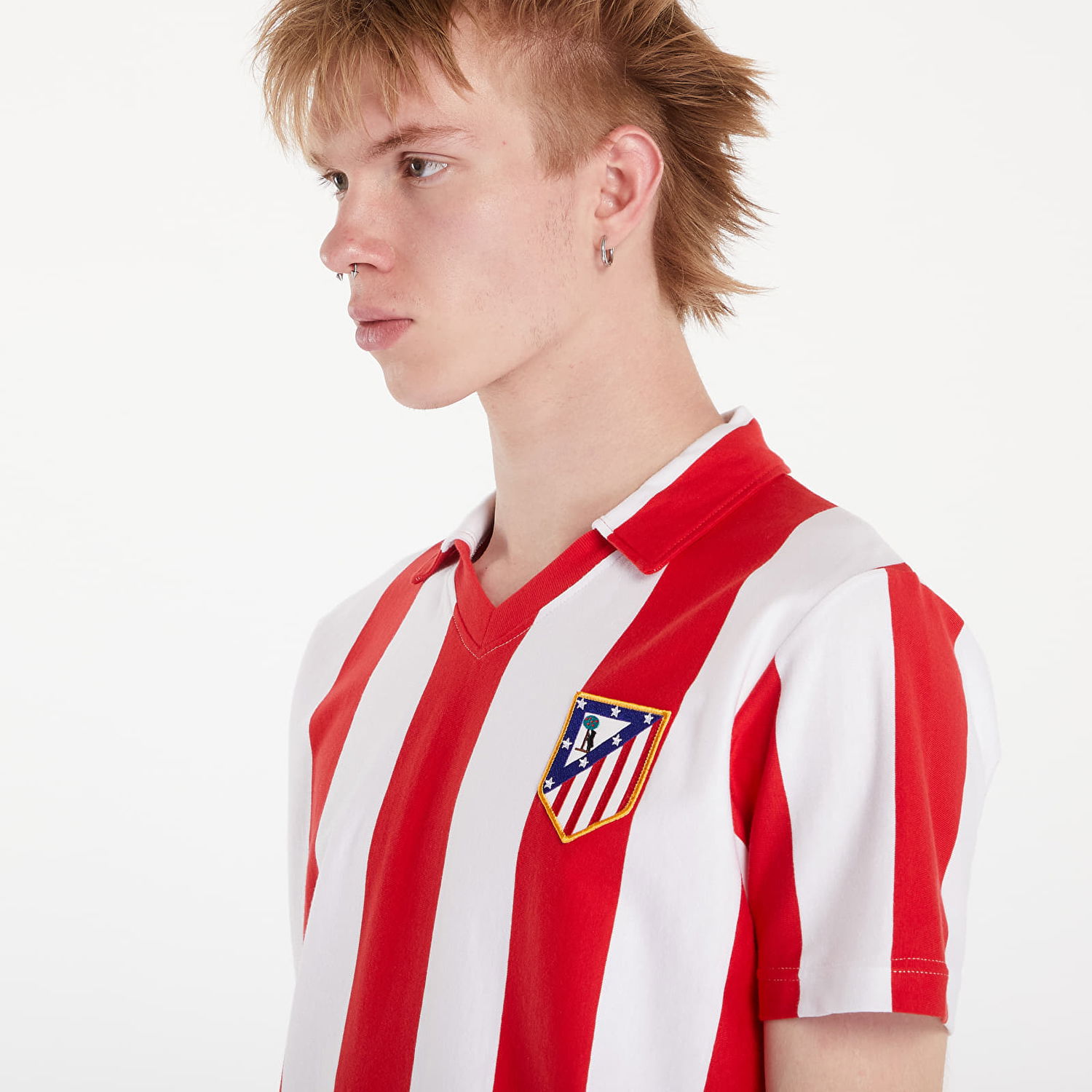 Dres COPA Atletico de Madrid 1985 - 86 Retro Football Shirt Red/ White Červená | 278-015, 1