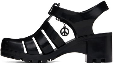 Džínsy Moschino Moschino Jeans Jelly Heeled Sandals Čierna | 3213 3289, 2
