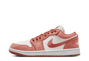 Tenisky a topánky Jordan Air Jordan 1 Low SE Canvas Sky J Orange W Oranžová | FN3722-801, 4