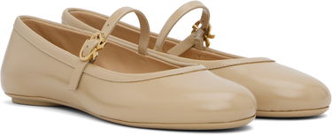 Tenisky a topánky Gianvito Rossi Carla Ballerina Flats Béžová | G22223-05GOM-NUI, 3