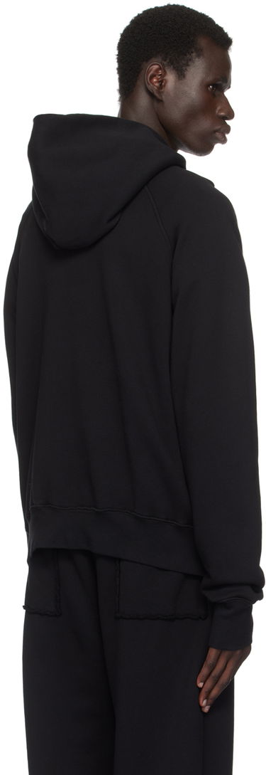 Mikina LES TIEN Les Tien Classic Raglan Hoodie Čierna | CF-1098, 2