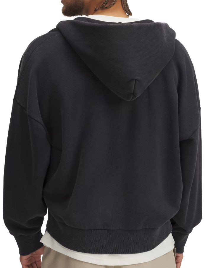 Mikina Under Armour Under Armour Icon HWT Fleece Wash Full-Zip Hoodie Čierna | 6000651-001, 1