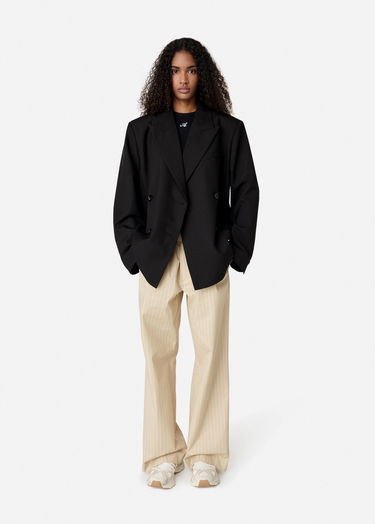 Bunda AXEL ARIGATO Double-Breasted Cropped Blazer Čierna | A2873001, 4