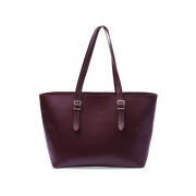 Vasky Lisa Bordeaux Leather Tote Bag