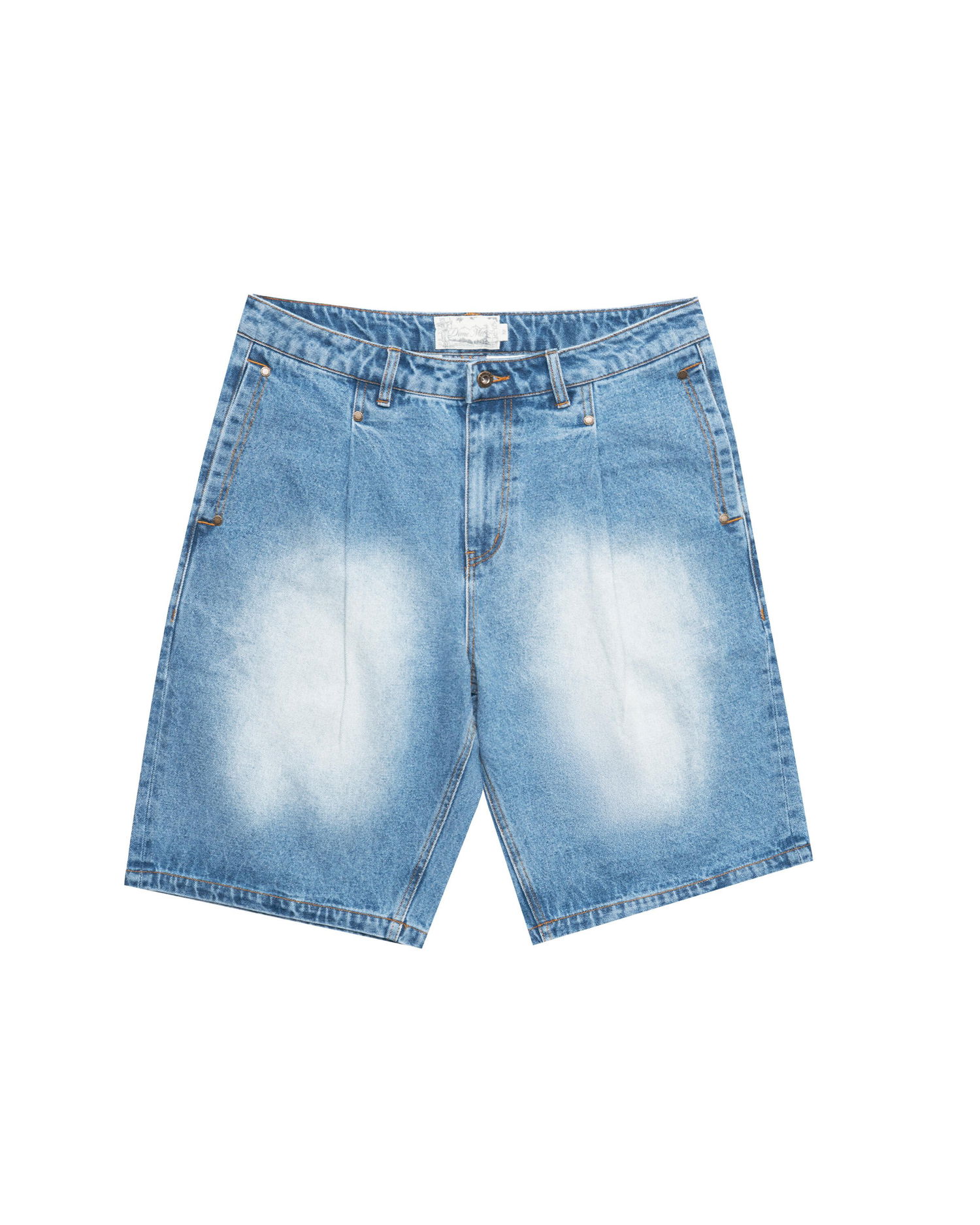 Šortky Dime Dime Pleated Denim Shorts Modrá | DIME2SP2514BLU, 0