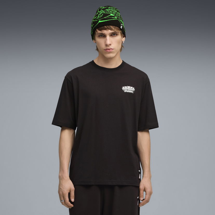 Tričko Puma PUMA x RIPNDIP Relaxed Fit T-Shirt Čierna | 632413_01