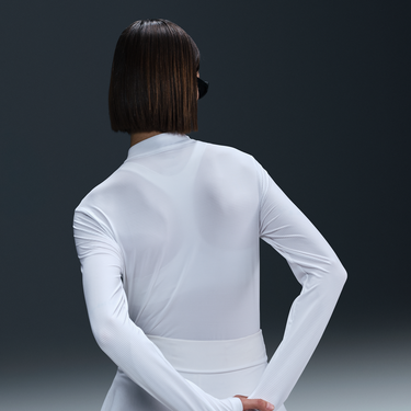 Sukňa Nike Dri-FIT Victory Golf UV Protection 1/4 Zip Top Biela | HF6586-100, 3