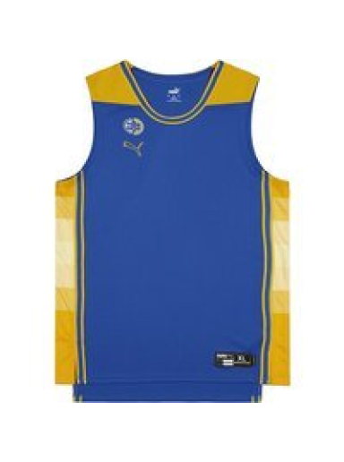 Tielko Puma Maccabi Tel Aviv Basketball Game Jersey "Nautical blu" Navy | 677962_03