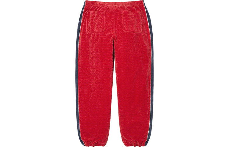 Tepláky Supreme Velour Track Pants Červená | DB5794, 0