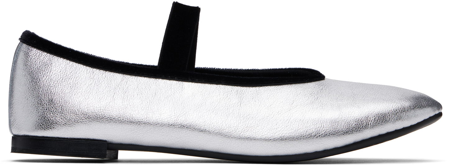 Oblečenie Repetto Repetto Lilouh Mary Jane Ballerina Flats Metalická | V4233VEM, 0