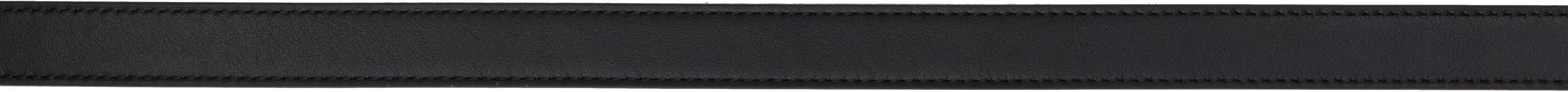 Opasok Balmain Balmain Thin Calfskin B Belt Čierna | EN1WJ000LVTL, 1