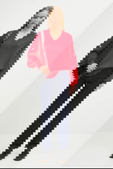 Džínsy Carhartt WIP Noxon Pant high waist straight leg Navy | I031920.102, 4