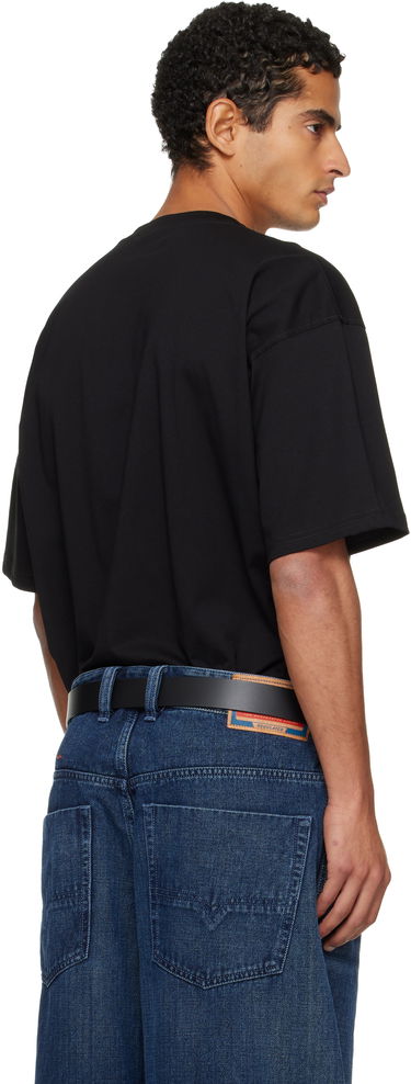 Tričko Diesel Shark Jaw Print T-Shirt Čierna | A19617-0PLAT-9XX, 2