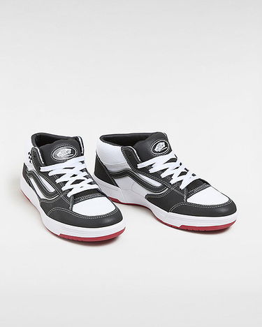 Tenisky a topánky Vans Zahba Mid Shoes (black/white/red) Unisex Black, Size 6 Čierna | VN000CBSBWT, 1