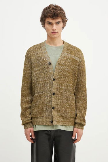 Sveter NORSE PROJECTS Cardigan Zelené | N45.0618.8096, 0